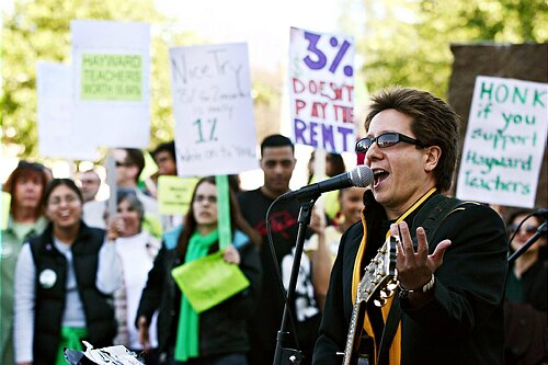 Teachers Striking