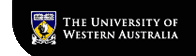 The University of Western Australia 